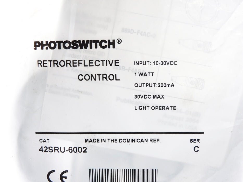 INDUSTRIAL SPARE PART 42SRU-6002 SER. C NSMP
