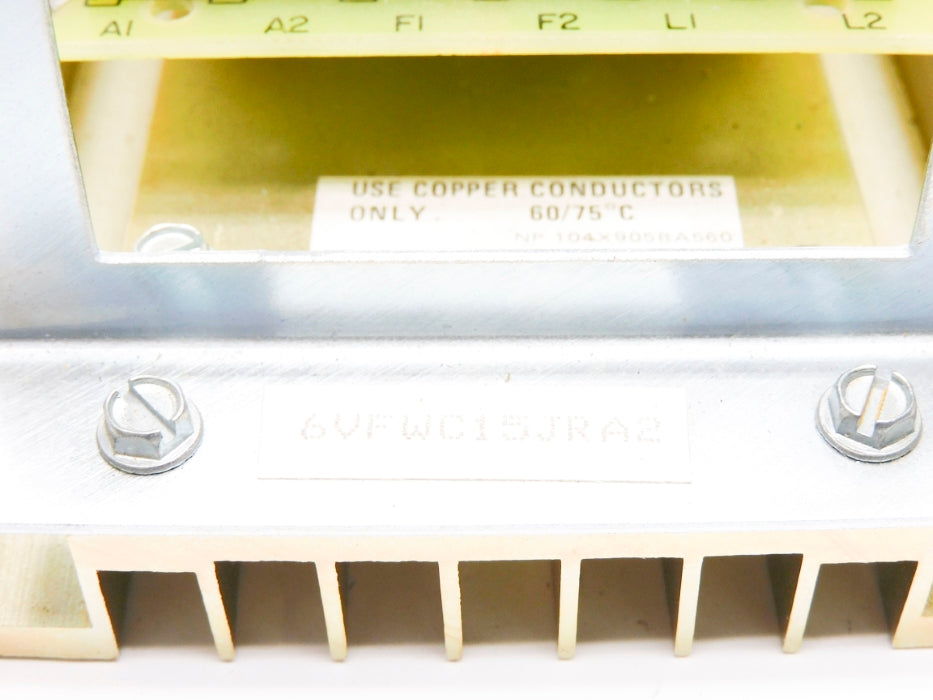 GENERAL ELECTRIC 6VFWC15JR UNMP