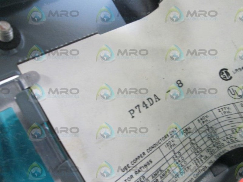 PENN CONTROL LOW PRESSURE VALVE HK06CB402 UNMP