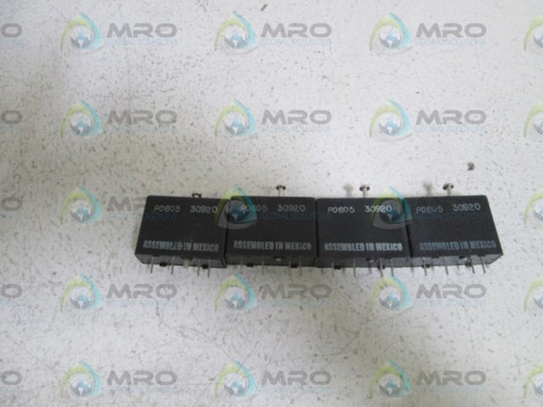 LOT OF 4 RELAY P0605 30920  UNMP