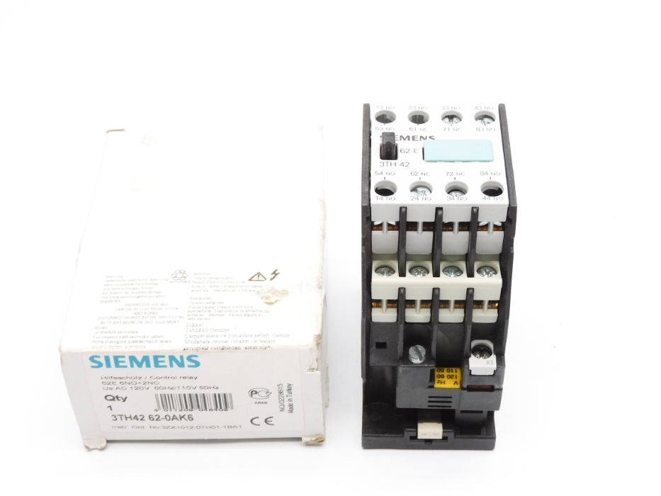 SIEMENS 3TH4262-0AK6 110/120V NSMP