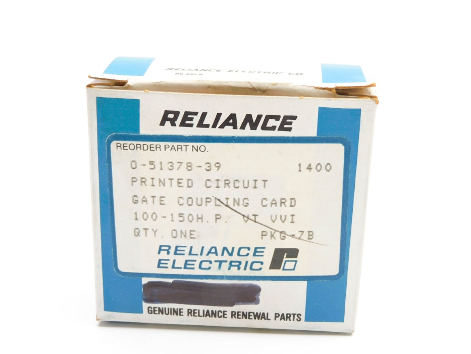 RELIANCE ELECTRIC 0-51378-39 NSMP
