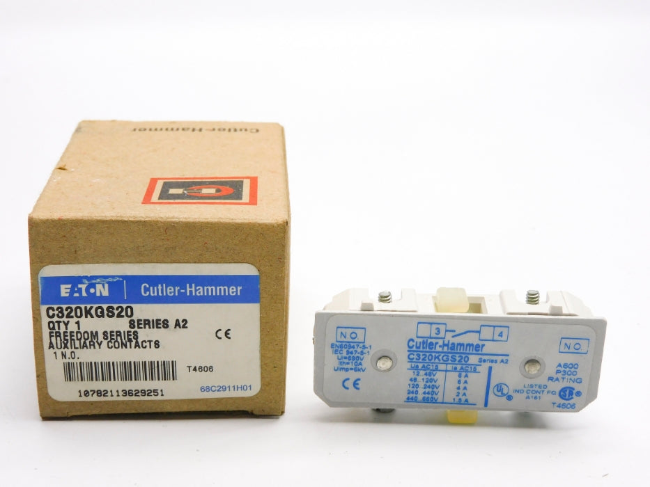 CUTLER HAMMER C320KGS20 SER. A2 440-660VAC 1.5A NSMP