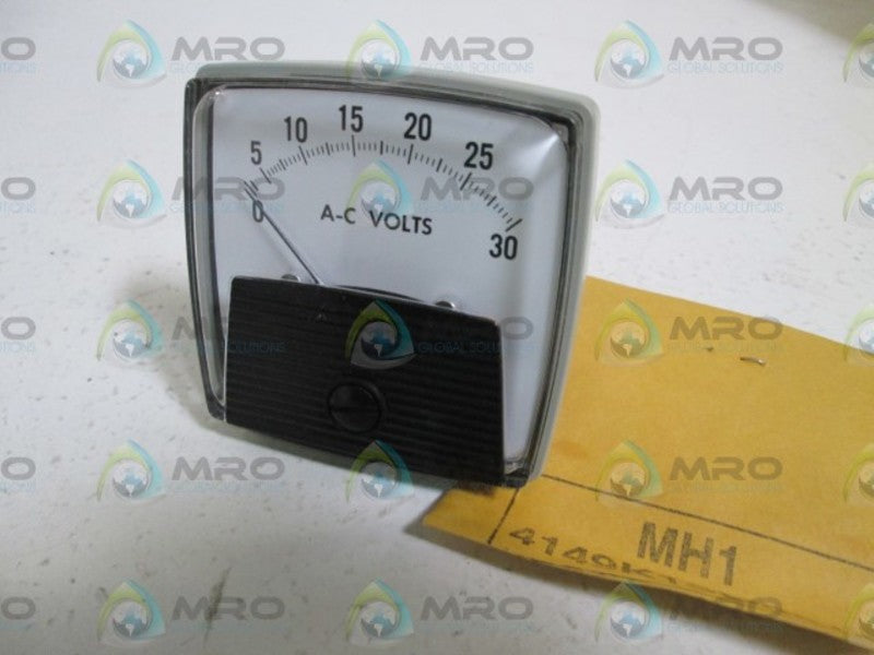 YOKAGAWA PANEL METER 0-30 AC V 250244NLNL8 NSMP