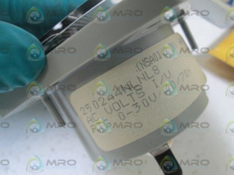 YOKAGAWA PANEL METER 0-30 AC V 250244NLNL8 NSMP