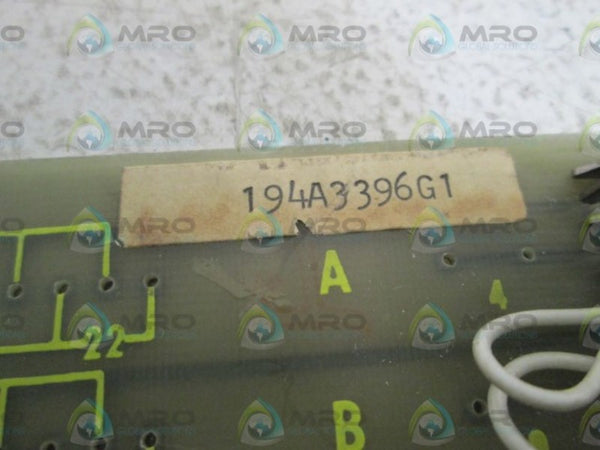 GENERAL ELECTRIC PCB CIRCUIT BOARD 194A3396G1  UNMP