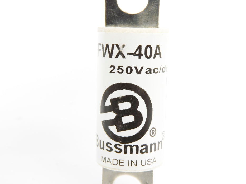 BUSSMANN FWX-40A 250VAC/DC 40A (WH/WH) NSMP