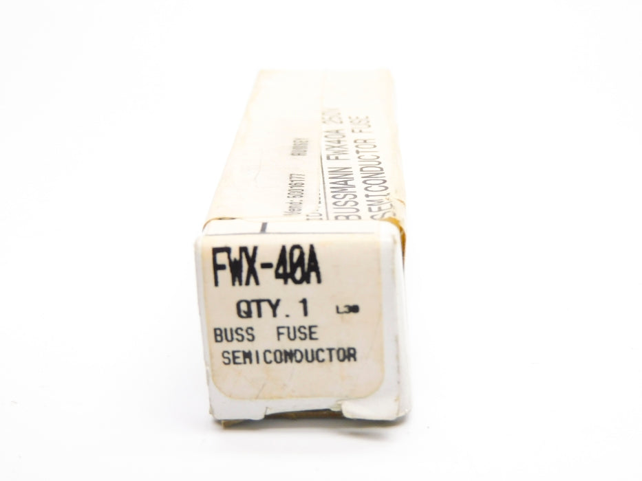 BUSSMANN FWX-40A 250VAC/DC 40A (WH/WH) NSMP