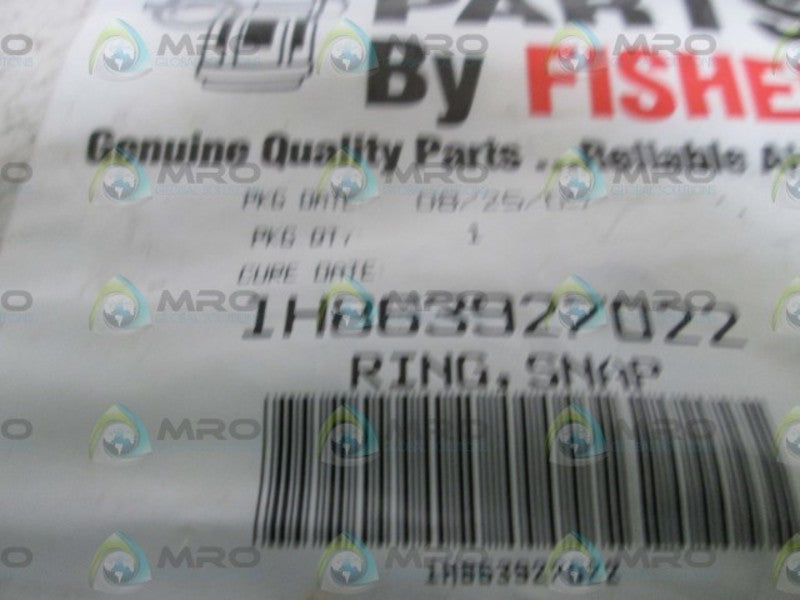 FISHER 1H863927022 SNAP RING  NSMP