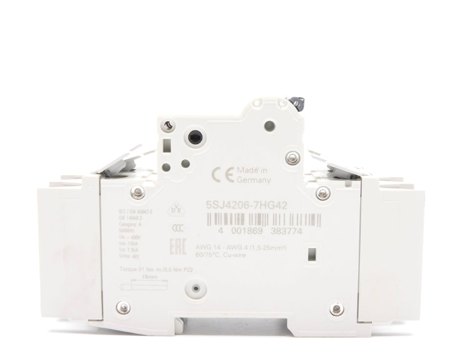 SIEMENS 5SJ4206-7HG42 400V 6A NSNP