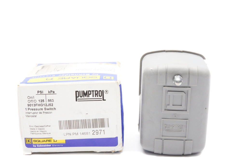 SQUARE D 9013FHG12J52 SER. C 460/575V 125PSI NSMP