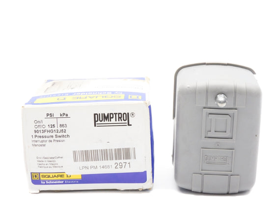 SQUARE D 9013FHG12J52 SER. C 460/575V 125PSI NSMP