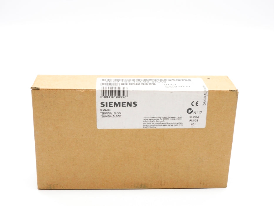 SIEMENS 6ES7193-1CL00-0XA0 VER. 01 NSFS