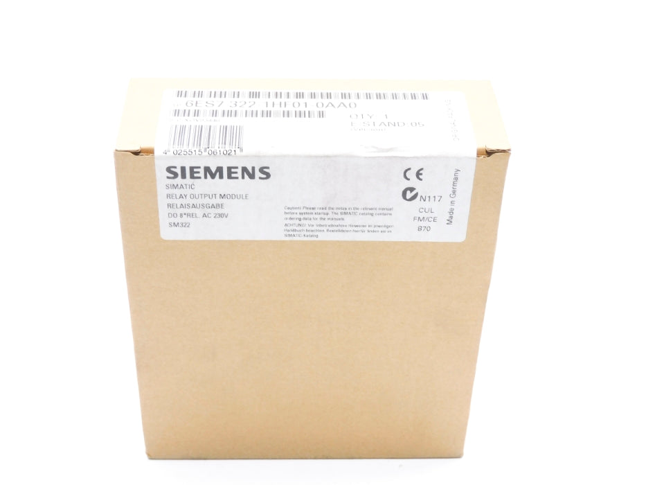 SIEMENS 6ES7322-1HF01-0AA0 230VAC NSFS