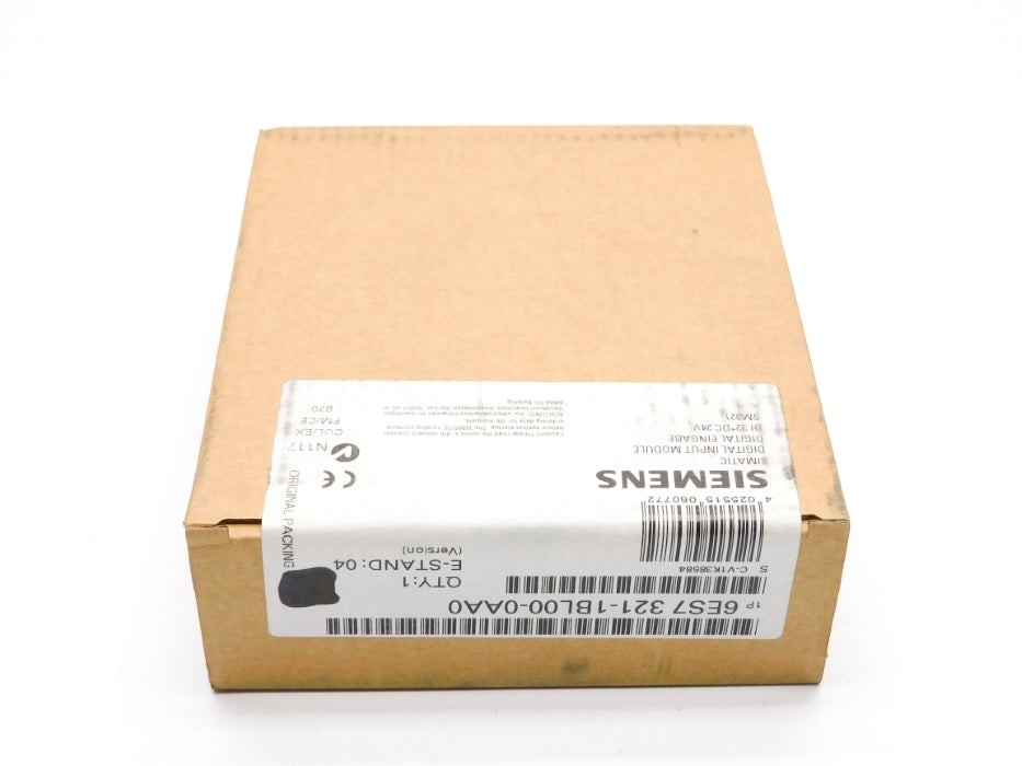 SIEMENS 6ES7321-1BL00-0AA0 24VDC NSFS