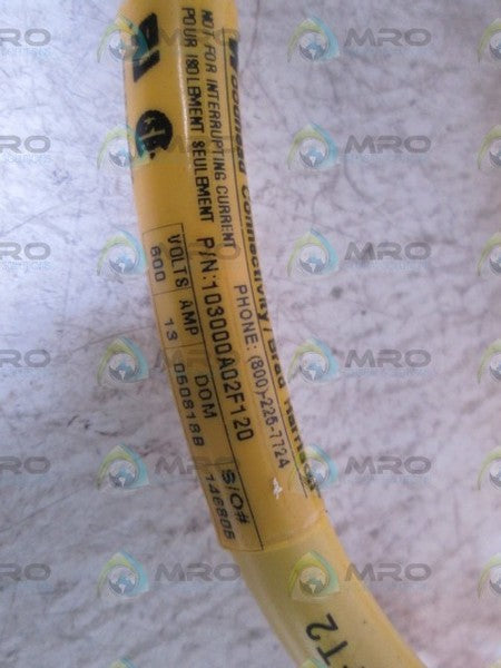 WOODHEAD CONNECTIVITY CORDSET 103000A02F120 NSNP