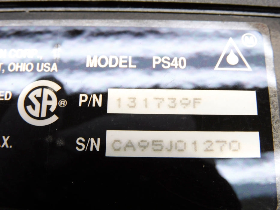 NORDSON PS40 131739F 120/240VAC 2A NSNP