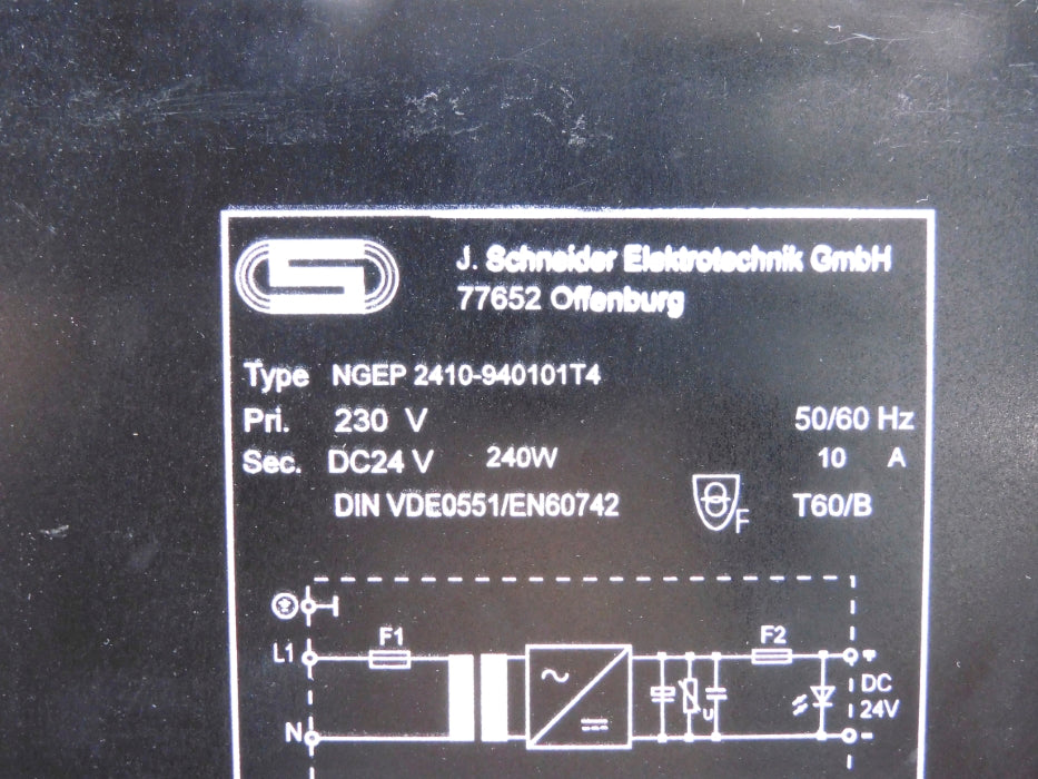 SCHNEIDER ELEKTROTECHNIK NGEP2410-940101T4 UNMP