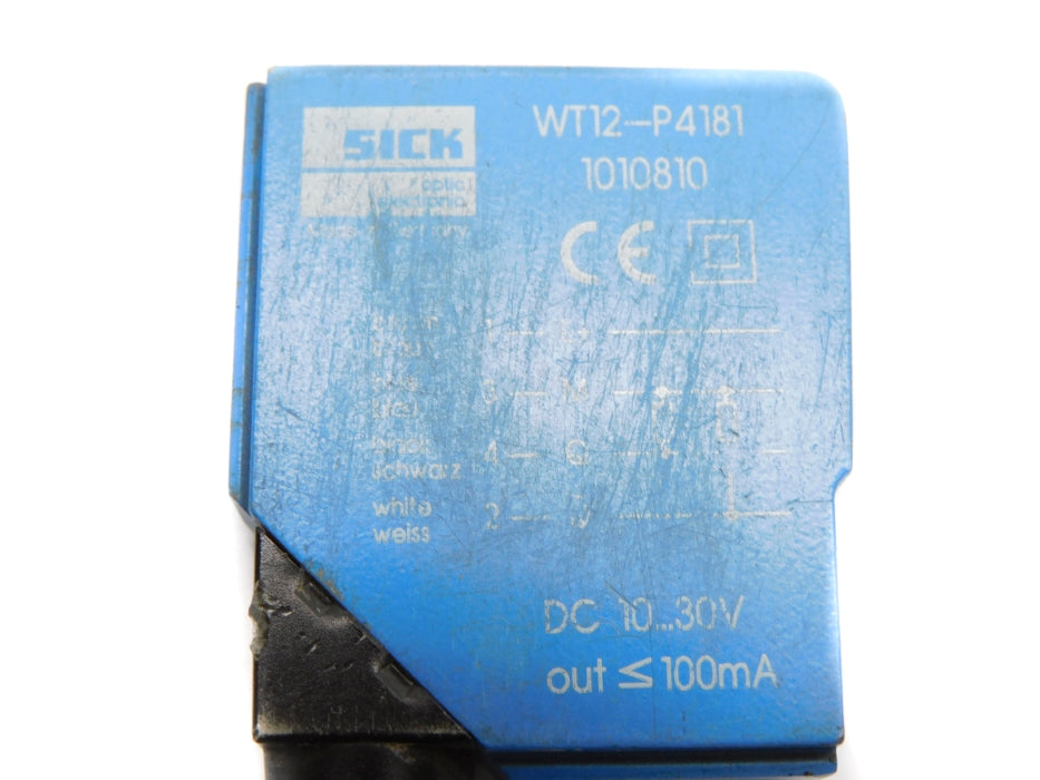 SICK WT12-P4181 1010810 10-30VDC UNMP