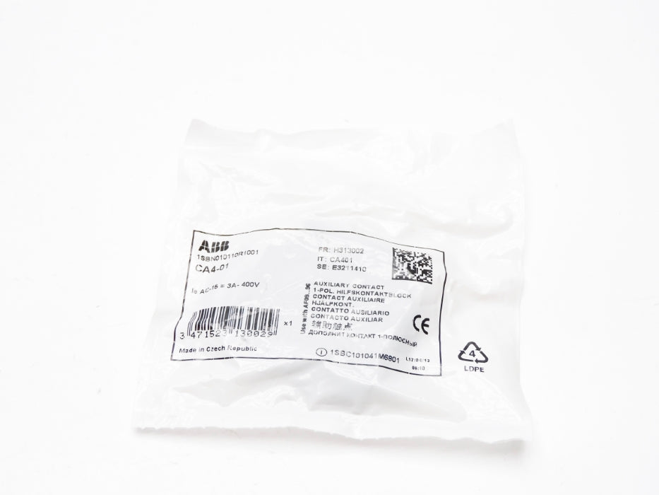 ABB 1SBN010110R1001 CA4-01 400V 3A NSMP