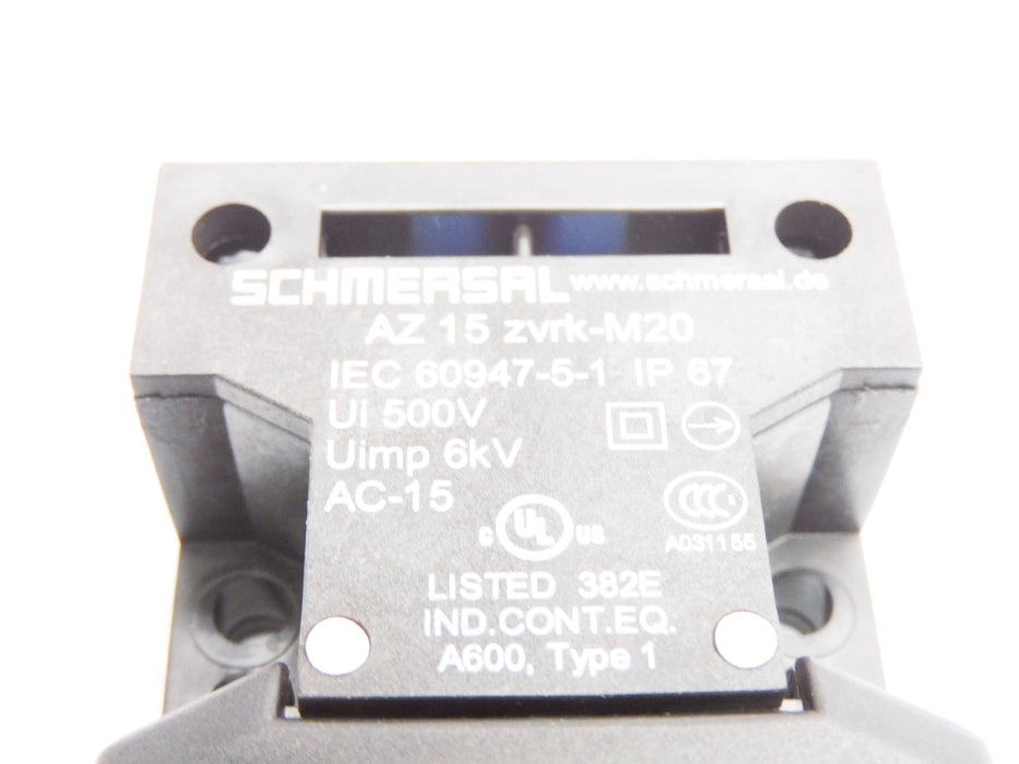 SCHMERSAL AZ15ZVRK-M20 500V (NO KEY) NSNP