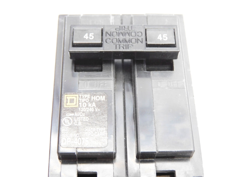 SQUARE D HOM245 45A 120/240V (PKG OF 5) NSMP