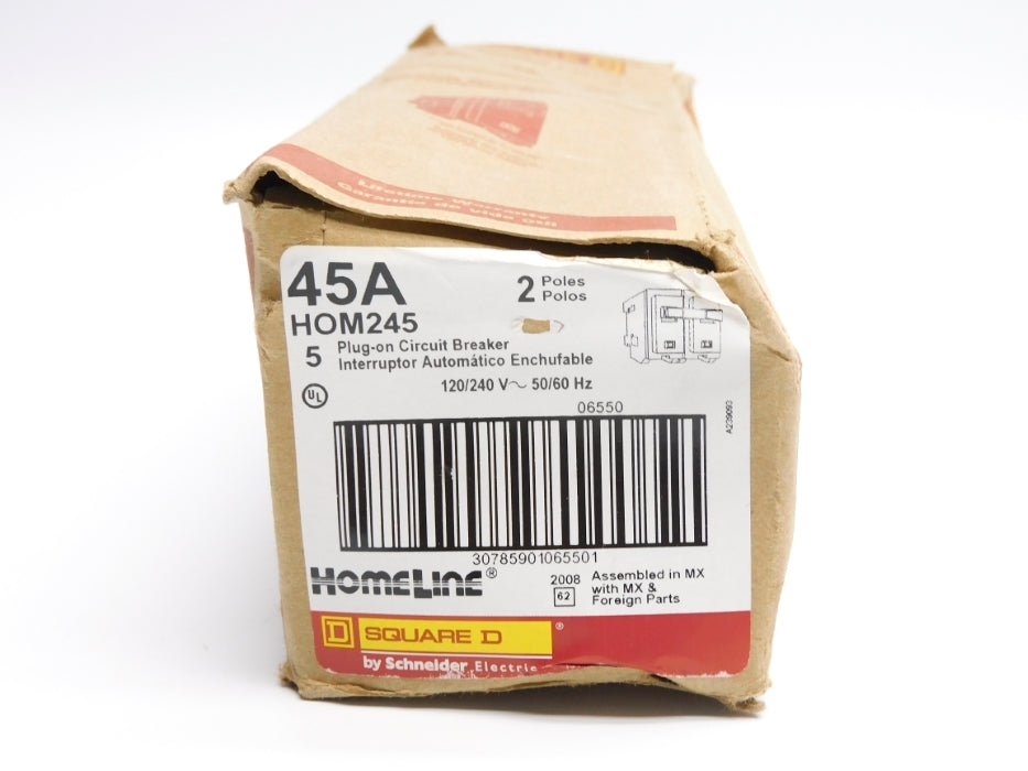 SQUARE D HOM245 45A 120/240V (PKG OF 5) NSMP