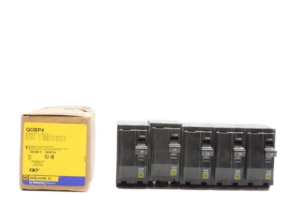 SQUARE D QOBP4 120/240V 15/30/40A NSMP