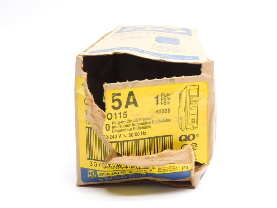 SQUARE D QO115 15A 120/240V (PKG OF 10) NSMP