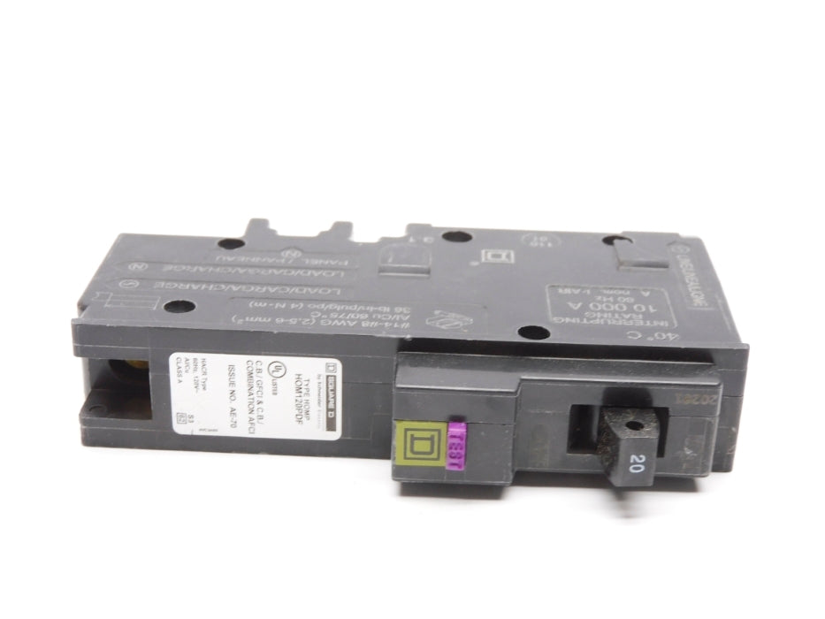 SQUARE D HOM120PDF 120V 20A NSMP
