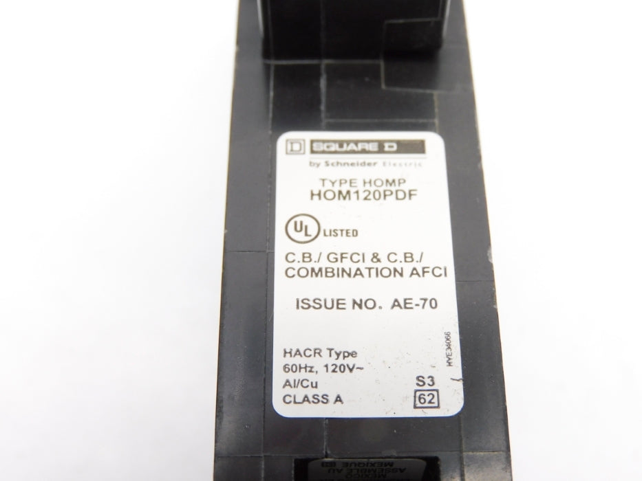 SQUARE D HOM120PDF 120V 20A NSMP