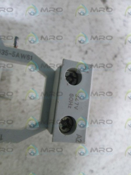 SIEMENS COIL 347V 3RT1 935-5AW61 UNMP