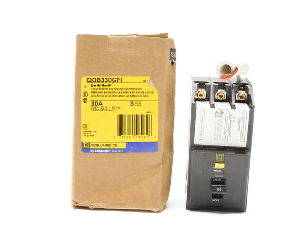 SQUARE D QOB330GFI 208/120V 30A NSMP