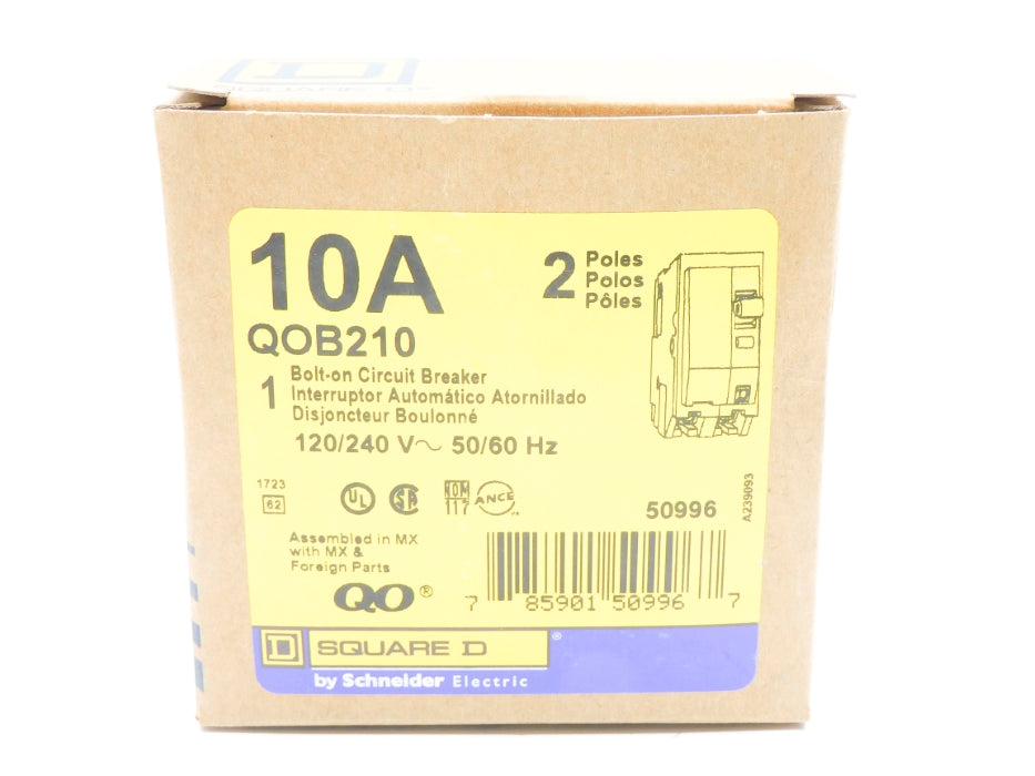 SQUARE D QOB210 120/240V 10A NSMP