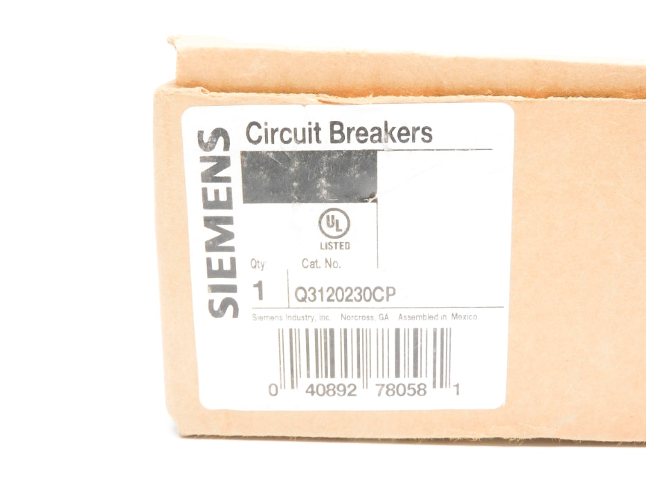 SIEMENS Q3120230CP NSMP