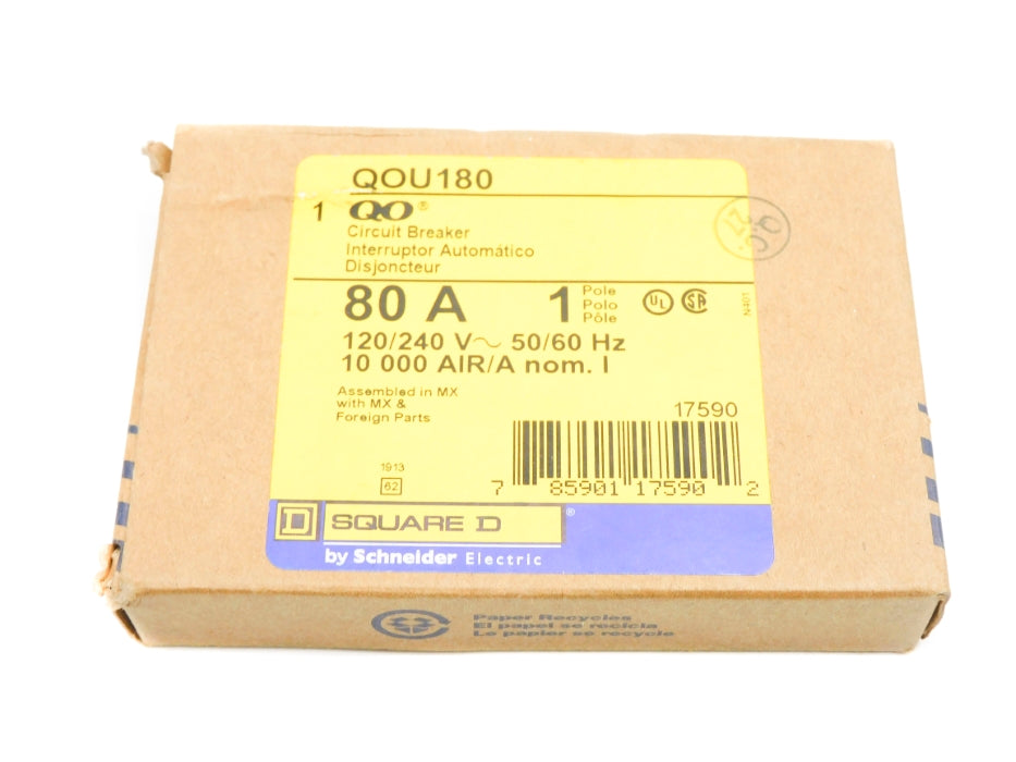 SQUARE D QOU180 120/240V 80A NSMP