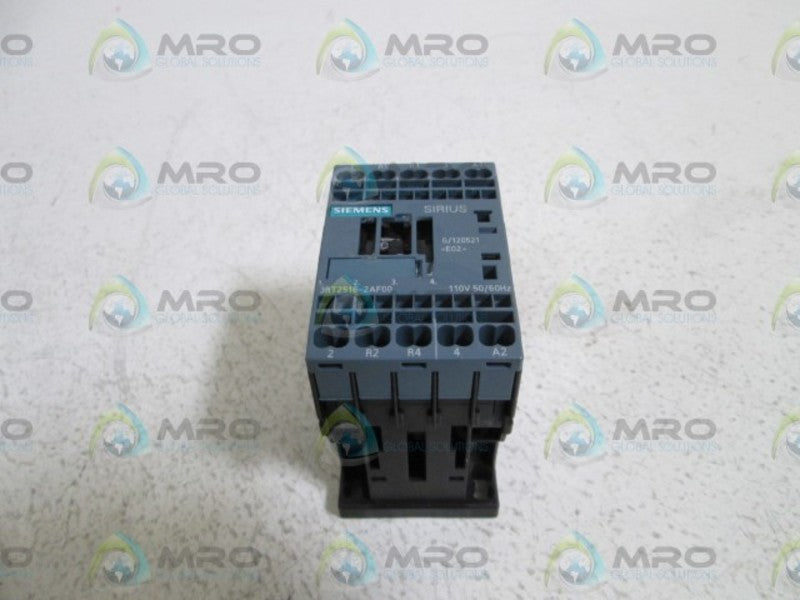 SIEMENS 110V CONTACTOR 3RT2516-2AF00 (AS PICTURED) UNMP