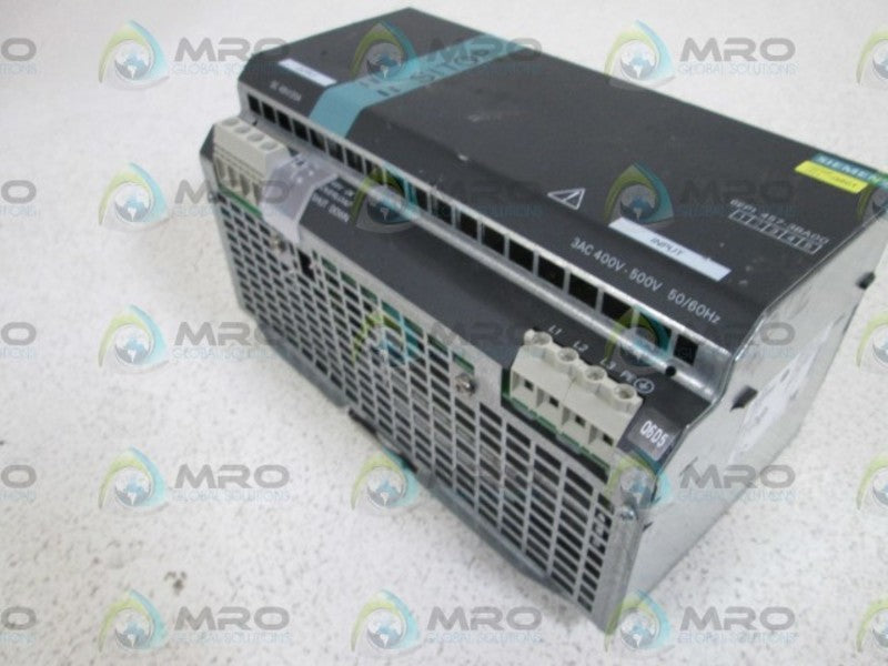 SIEMENS POWER SUPPLY 6EP1 457-3BA00 (AS PICTURED) UNMP