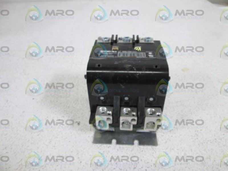 SIEMENS CONTACTOR 42HF35AFX644 UNMP