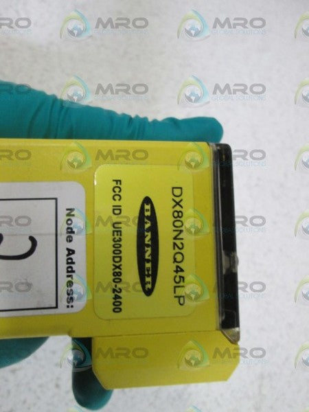 BANNER SENSOR RETROREFLECTIVE DX80N2Q45LP  UNMP