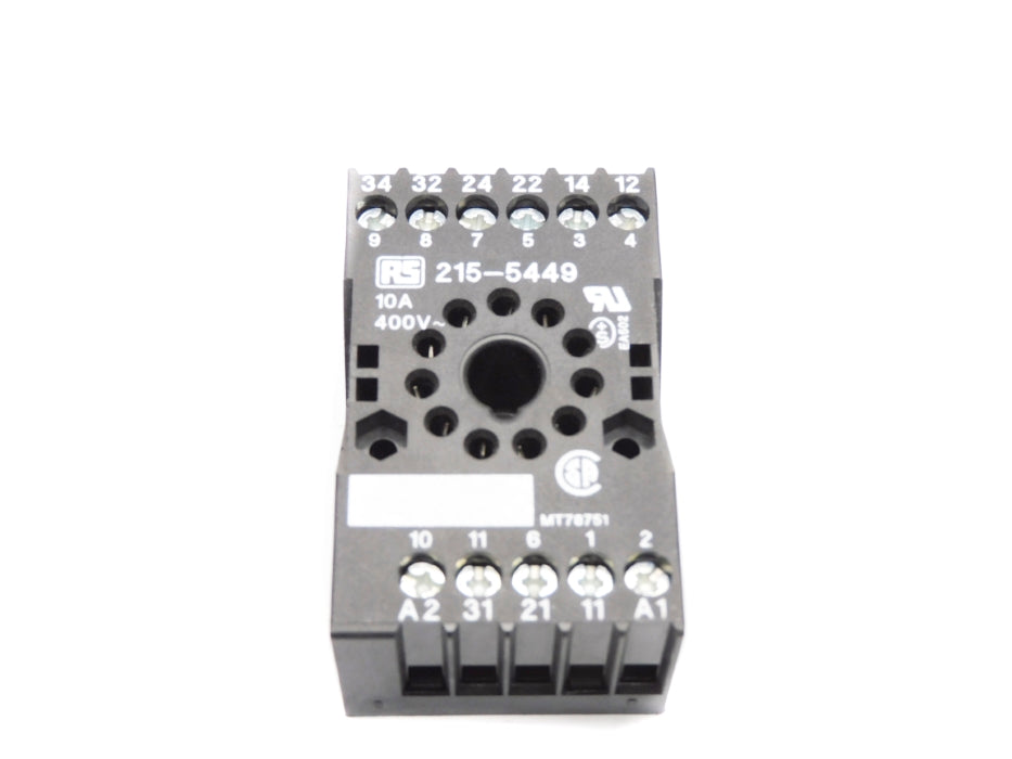 RELAY SOCKET MT78751 215-5449 400V 10A NSNP