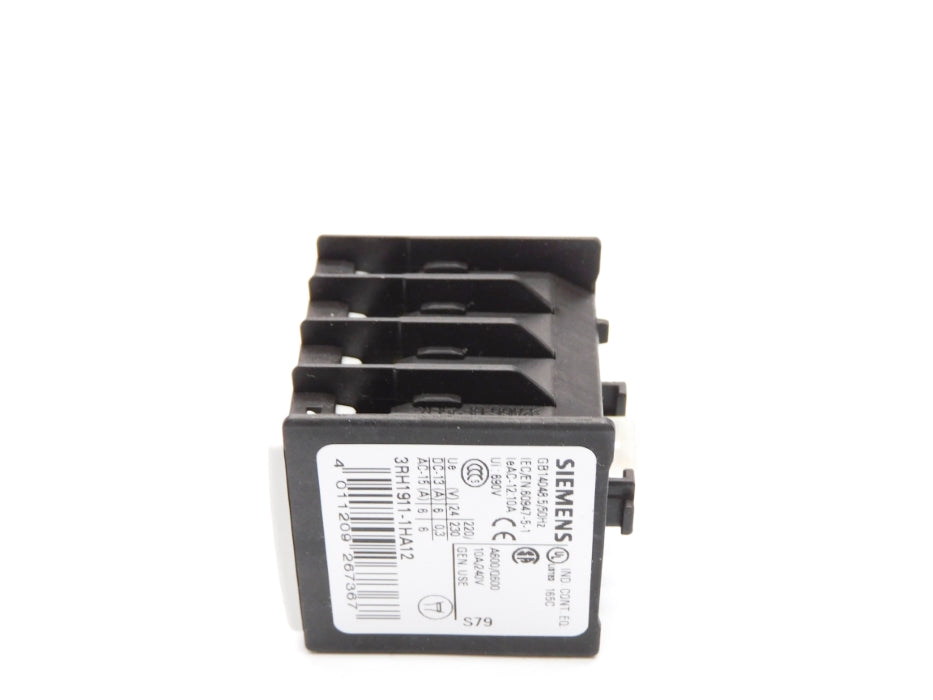 SIEMENS 3RH1911-1HA12 240V 10A NSNP