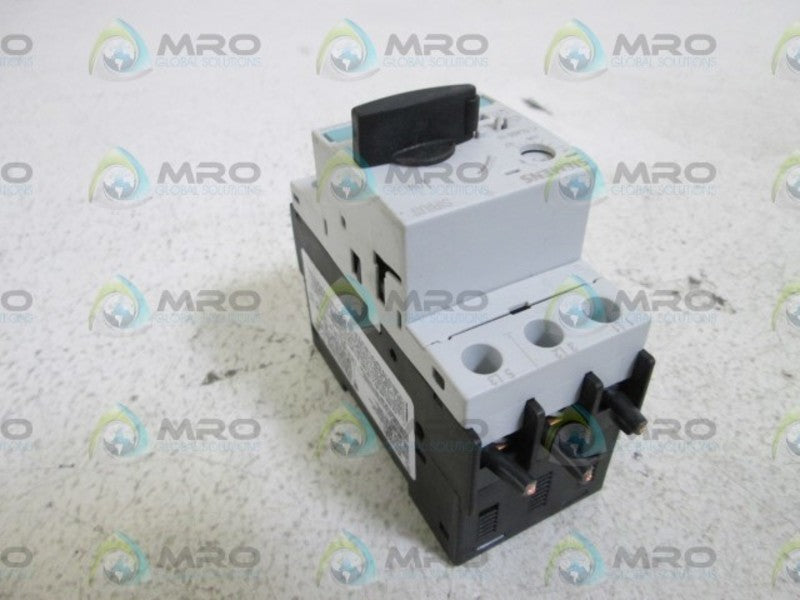 SIEMENS MOTOR STARTER 0.7-1A 3RV1021-0JA10 UNMP