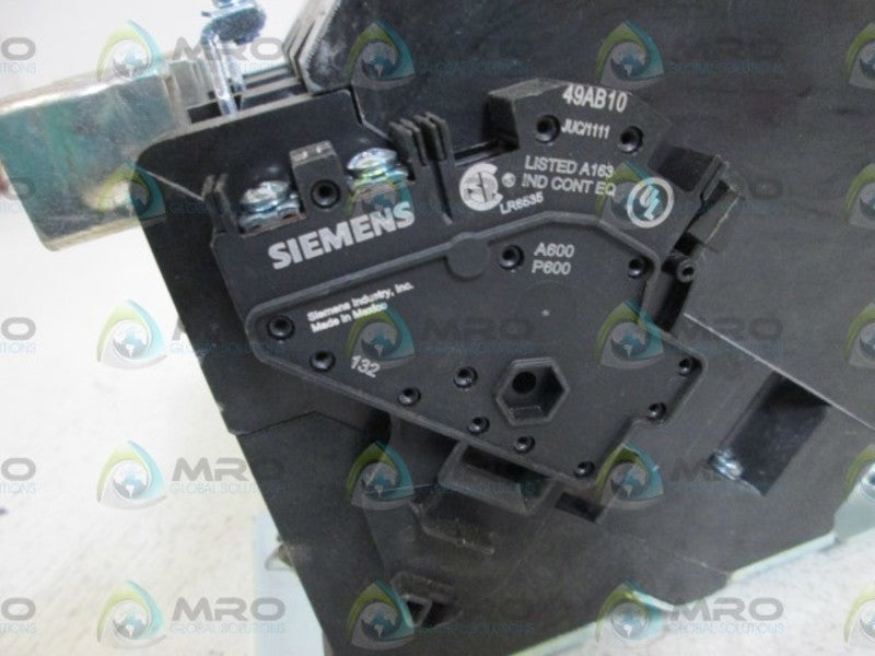 SIEMENS CONTACTOR 40JG32A UNMP