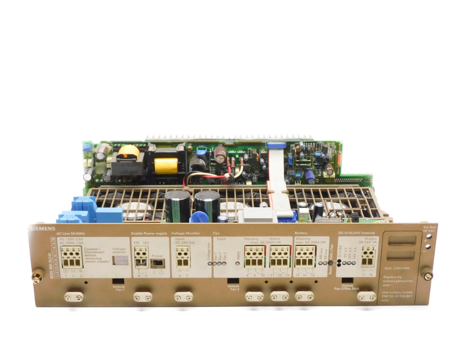 SIEMENS 6ES5955-3LC42 120/230VAC 18A UNMP