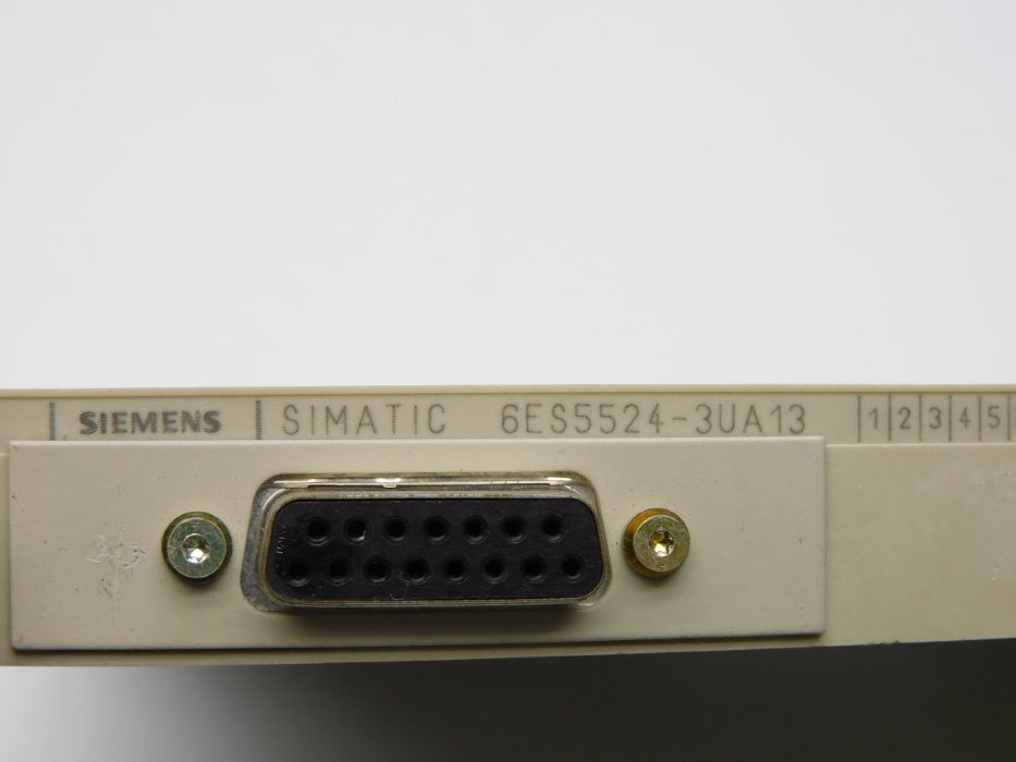SIEMENS 6ES5524-3UA13 (AS PICTURED) UNMP