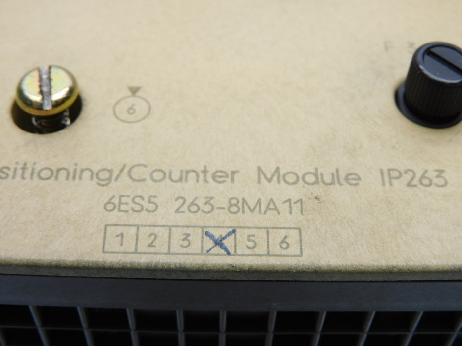 SIEMENS 6ES5263-8MA11 UNMP