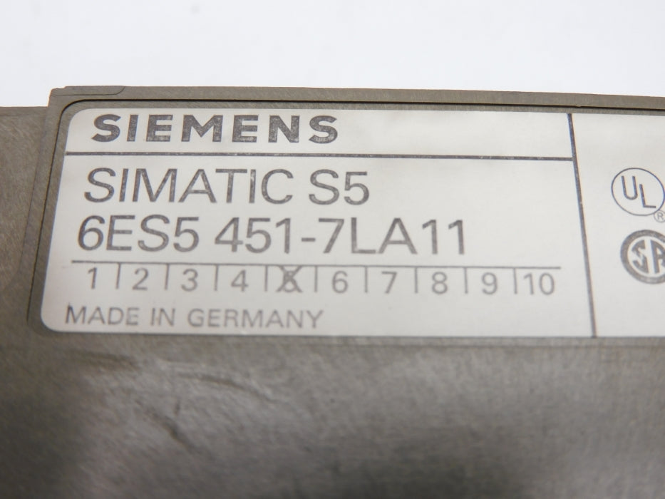 SIEMENS 6ES5451-7LA11 (NO TERMINAL) UNMP