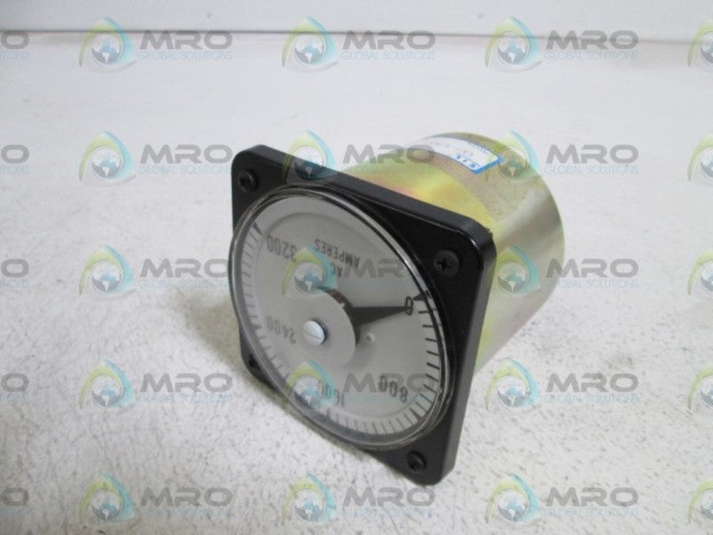 EIL 0-3200 AC AMPS 0-5AAC 9034..BL PANEL METER  NSNP