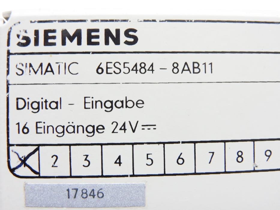 SIEMENS 6ES5484-8AB11 UNMP